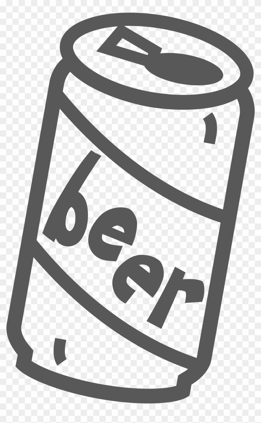 Cartoon Beer Can F4000 04 - Illustration, HD Png Download - 4000x4000