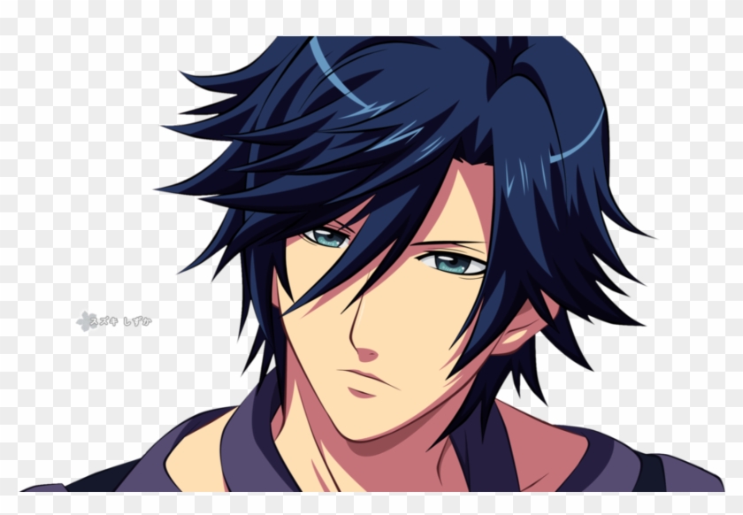 Kawaii Anime Cutest Blue Haired Anime Character Blue Haired Anime Boy Png Transparent Png 900x575 Pngfind