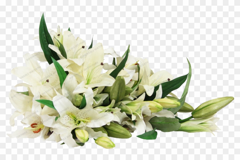 White Lily Bouquet White Lily Flowers Png Transparent Png 1000x1000 Pngfind