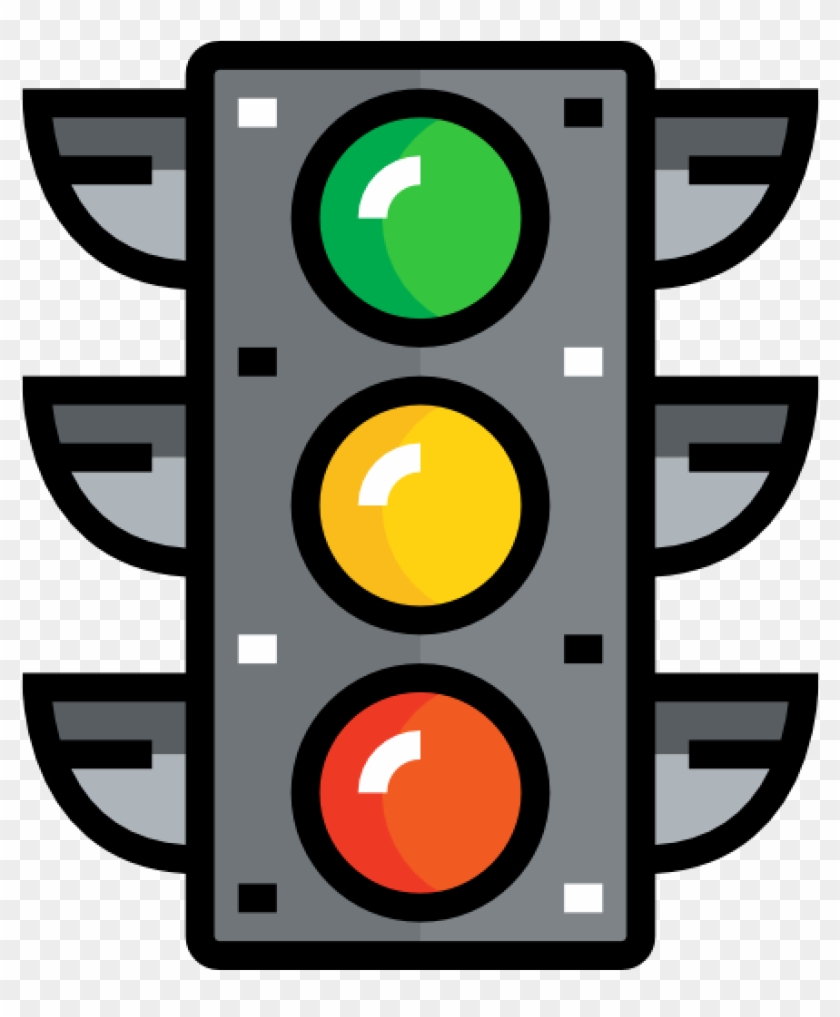 1024 X 1024 2 - Clip Art Traffic Lights, HD Png Download - 1024x1024