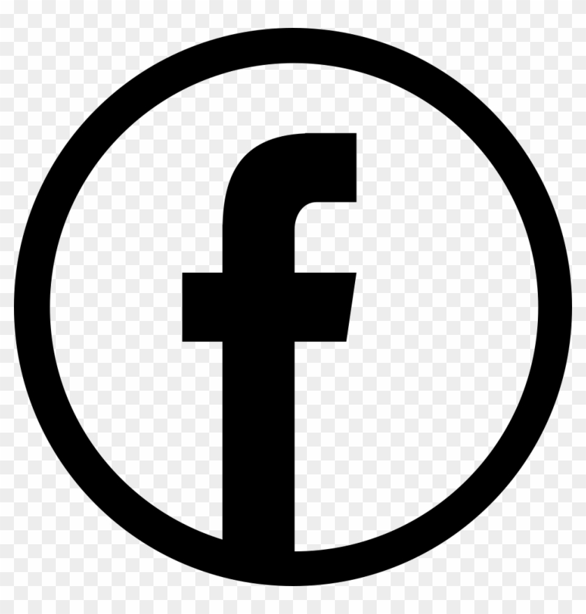 Black Facebook Logo Svg