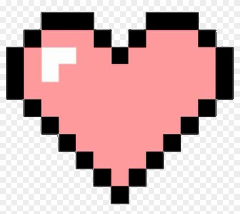 Pixel Clipart Pink - Pink 8 Bit Heart, HD Png Download - 1024x1024