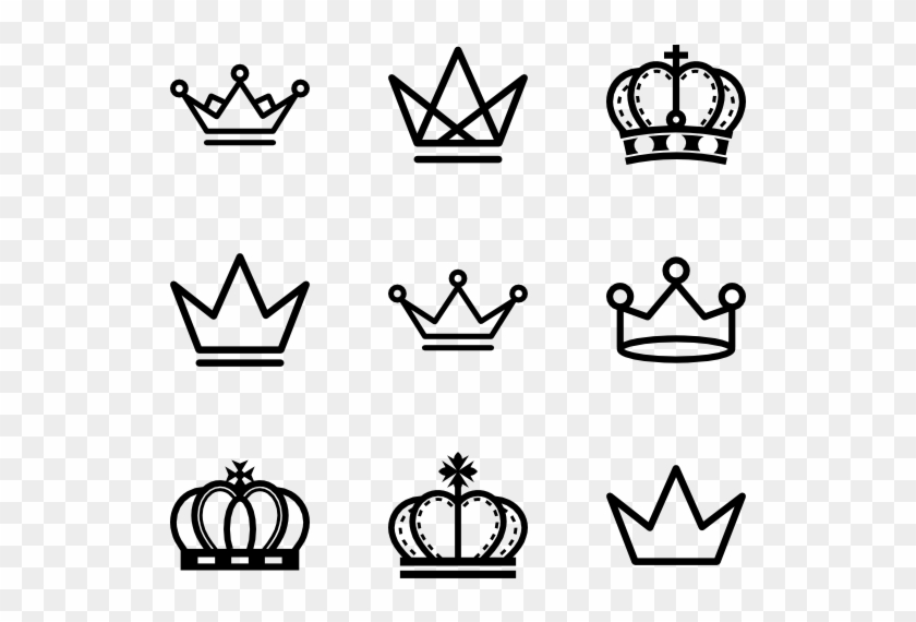 Royal Crowns - Minimalistic Crown, HD Png Download - 600x564(#85358 ...