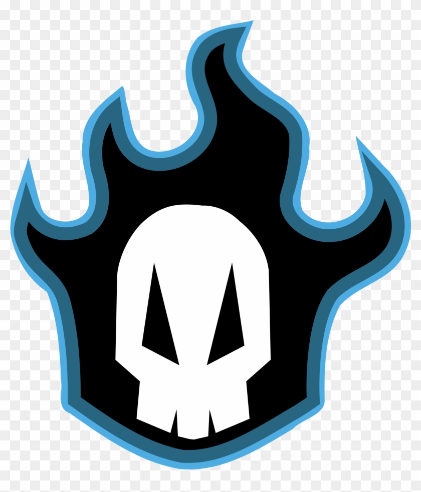 Open - Bleach Skull Symbol, HD Png Download - 2000x2240(#804021) - PngFind