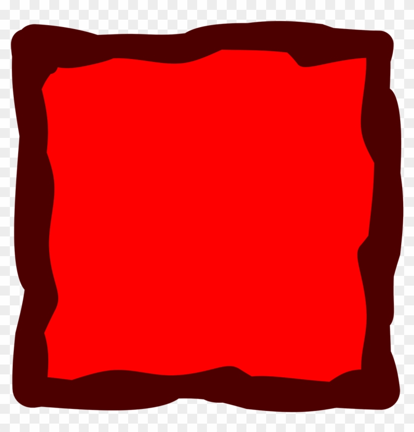 Red Frame Album - Square With Red Border Png, Transparent Png ...