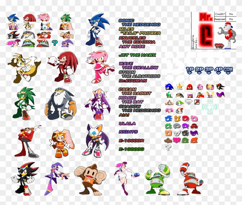 Click For Full Sized Image Character Icons Sonic Riders Character Select Hd Png Download 860x700 816117 Pngfind - rouge sprite roblox