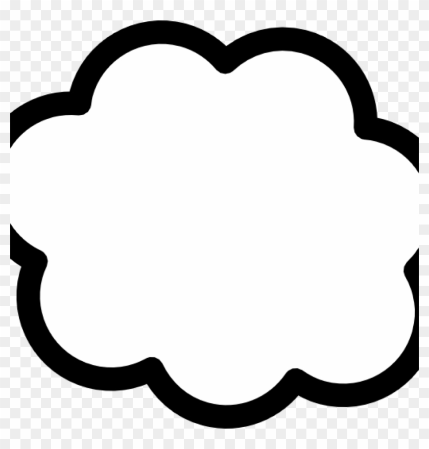 Cloud Clipart Black And White Clouds Clipart Black Heart