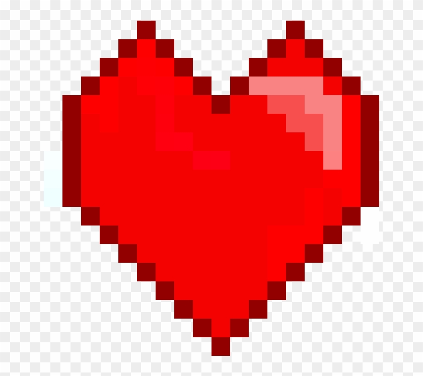 Coração - Draw A Pixel Heart, HD Png Download - 1184x1184(#852962 ...