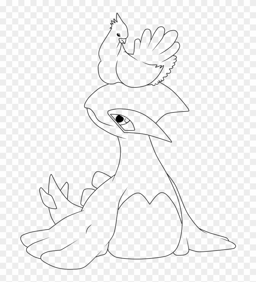 Lugia In The Coop Line Art Hd Png Download 1200x1200 867029 Pngfind From pokemon series to legendary pokemon characters. coop line art hd png download