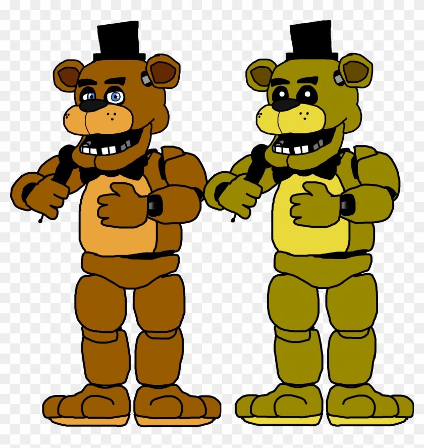 Freddy Fazbear And Golden Freddy