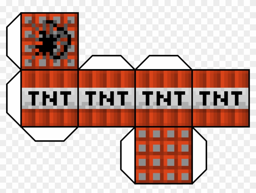 Printable Minecraft Tnt Box Hd Png Download 12x908 Pngfind