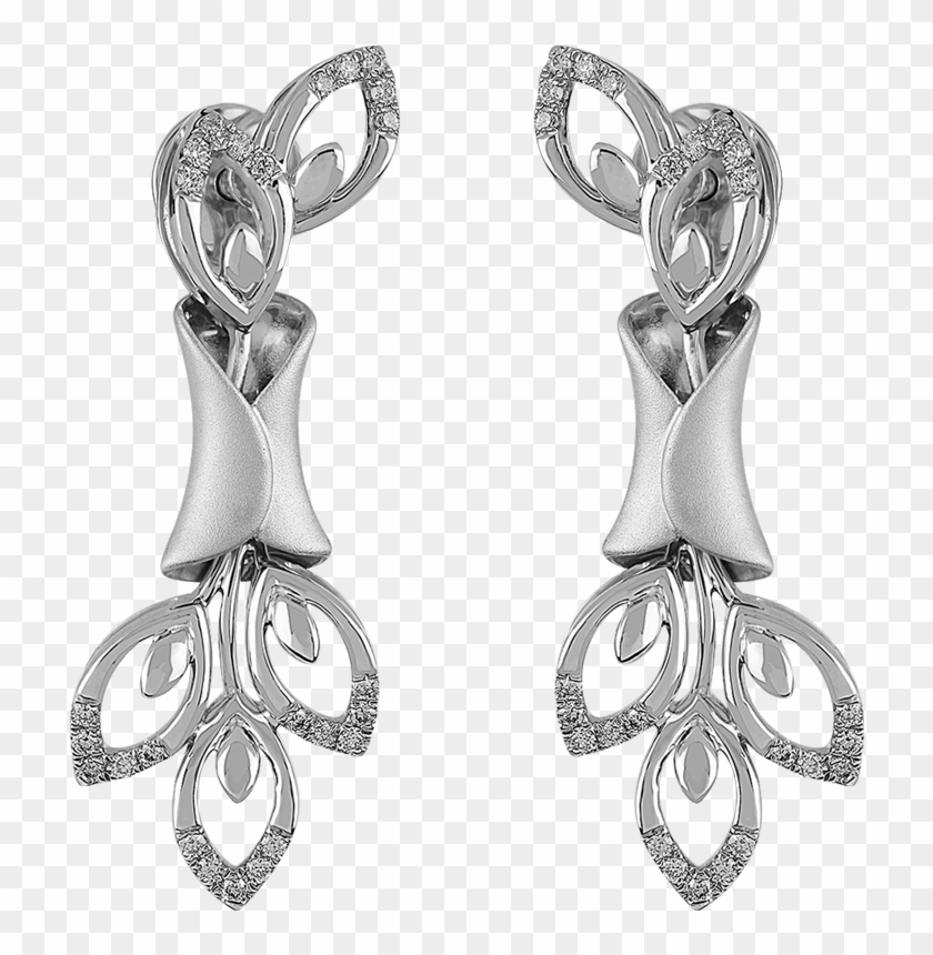 platinum earrings png