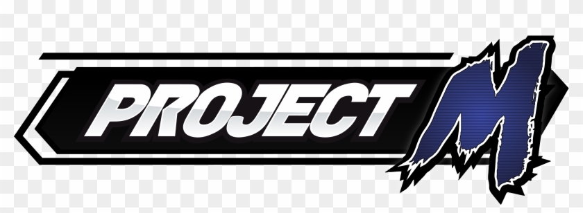 4649 X 1488 12 0 - Super Smash Bros Project M Logo, HD Png Download ...