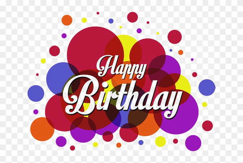 Colorful Happy Birthday Free Png Image Happy Birthday Free Png Transparent Png 650x484 6807 Pngfind