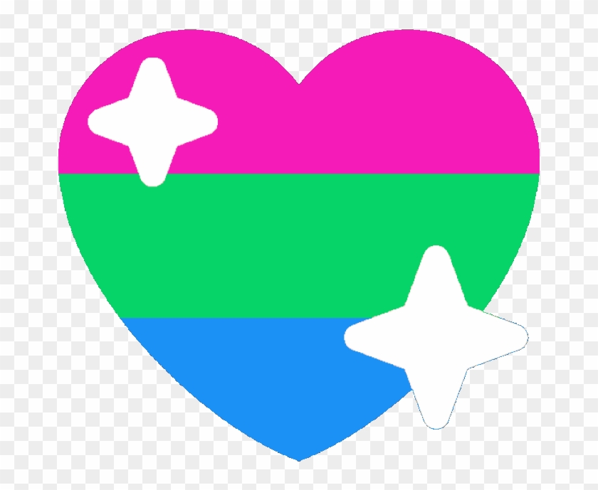 Polysexual Sparkle Heart Discord Emoji Pride Flag Emoji Discord