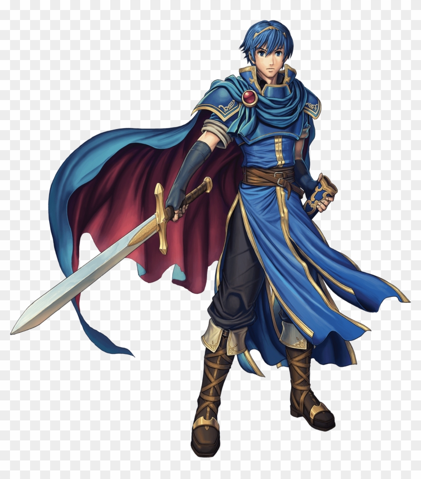 Marth New Mystery - Marth New Mystery Of The Emblem, HD Png Download ...