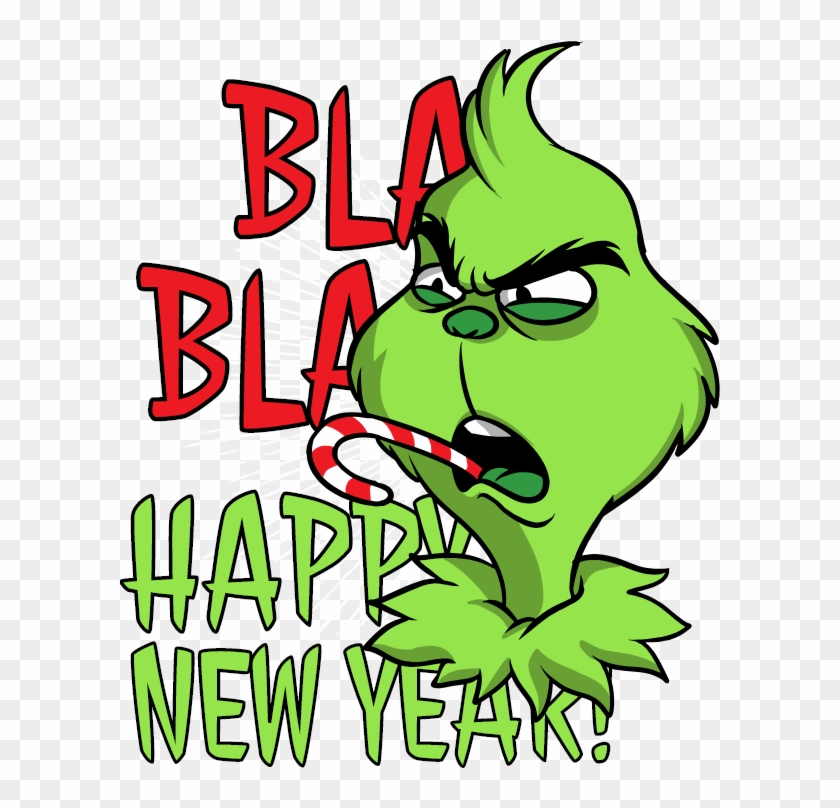 Happy Grinch New Year Grinch Happy New Year, HD Png Download