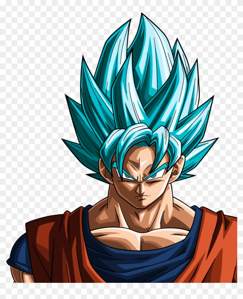 Super Saiyan Blue Goku By Rayzorblade189 Dragon Ball Z Goku Blue