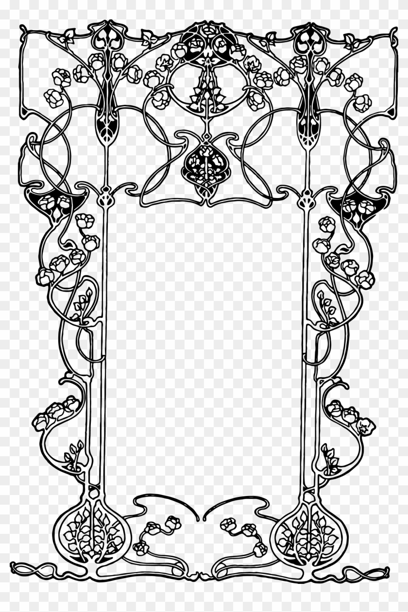 this free icons png design of art nouveau border transparent png 1594x2316 913119 pngfind art nouveau border transparent png