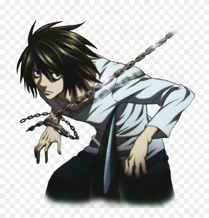Death Note L Logo Png Clip Art Free Library Transparent Png 790x798 913642 Pngfind - t shirt roblox death note