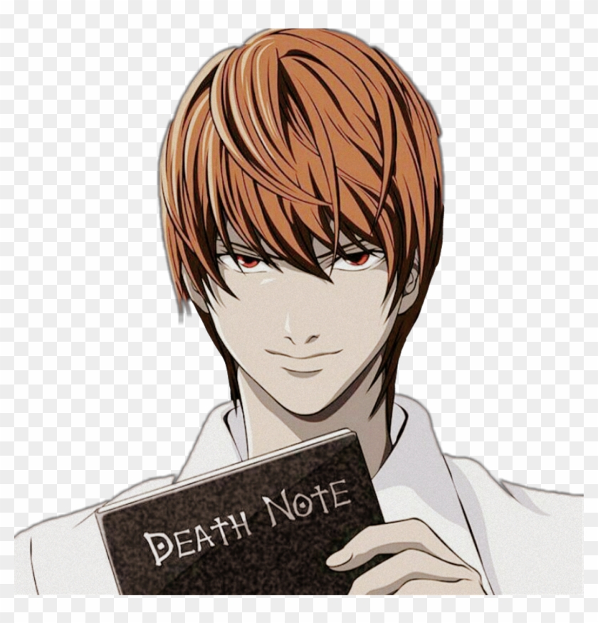 Deathnote Kira Anime Blackandwhite 🌃 - Death Note Main Character, HD ...