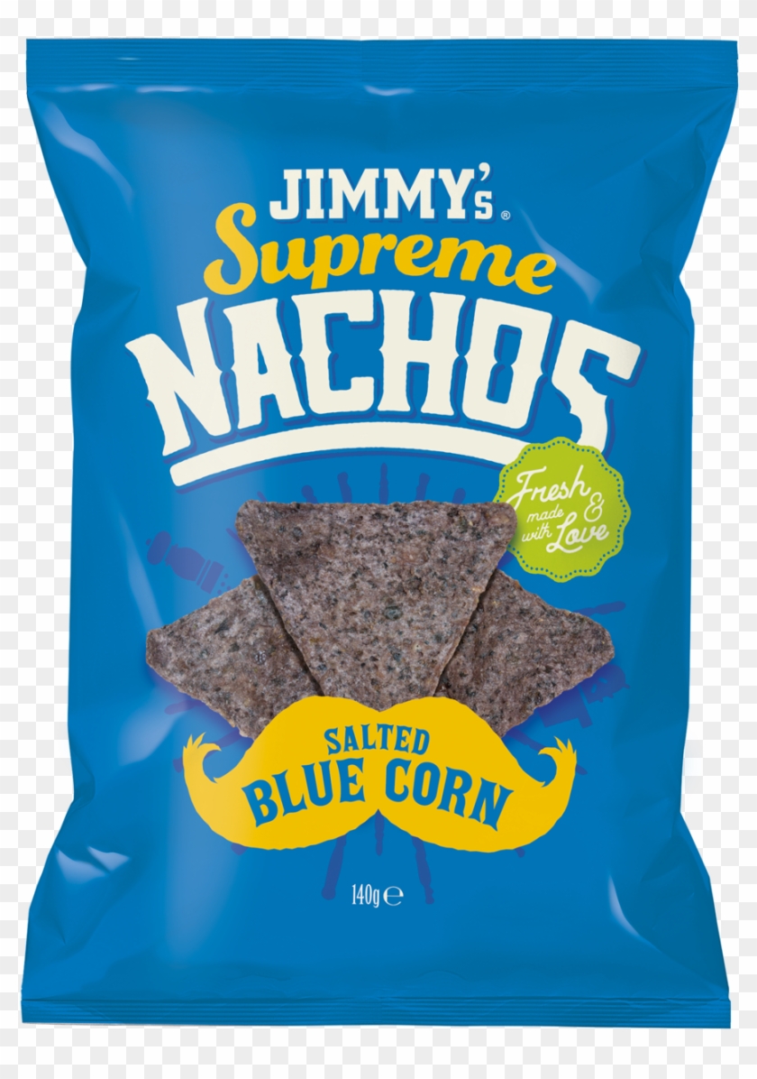 Supreme Nachos Salted Blue Corn 140g Snack Hd Png Download 1500x1661 Pngfind