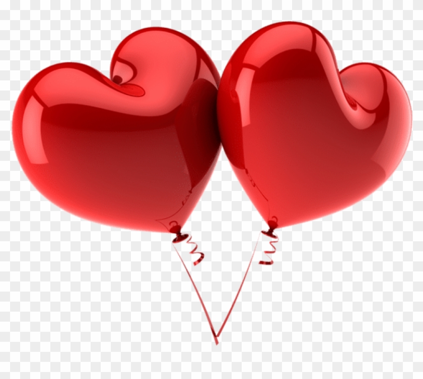 Download Free Png Download Red Large Heart Balloons Png Images Heart Shaped Balloons Png Transparent Png 850x699 940224 Pngfind