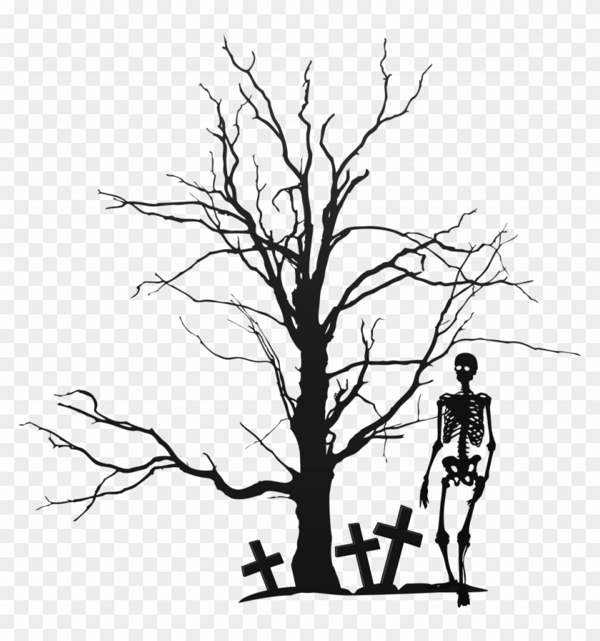 Halloween Trees Halloween Tree Clipart Png Transparent Png 1028x1050 Pngfind