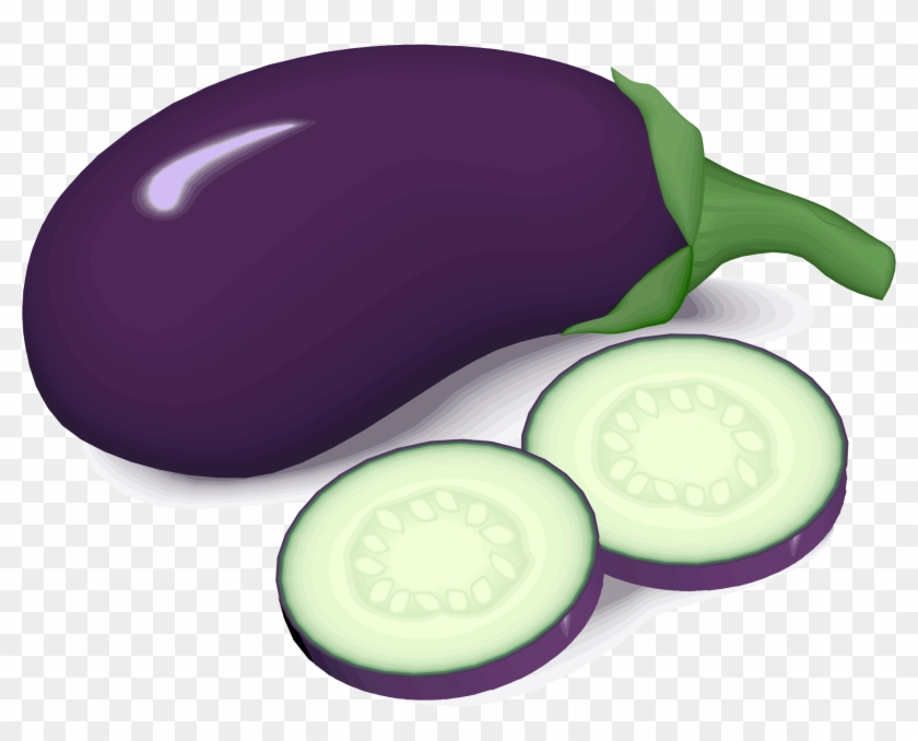 Free Stock Photo Of Purple Eggplant Vector Clipart - Eggplant Drawing