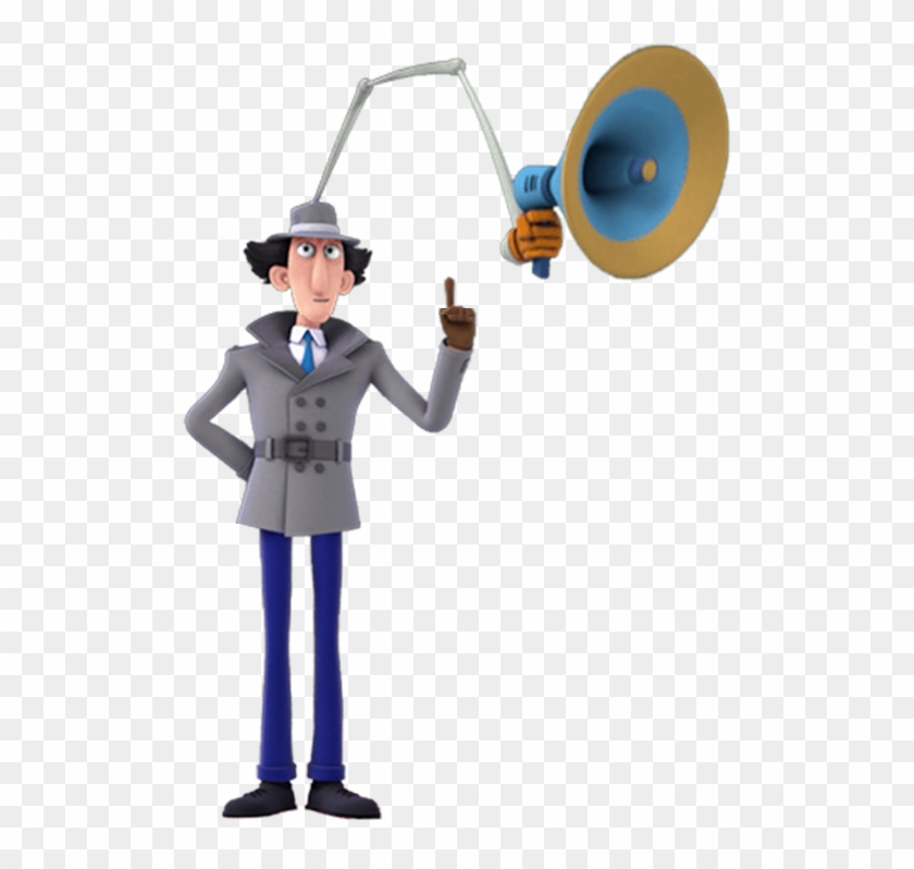 Megaphone Png - Inspector Gadget 2015 Gadget, Transparent Png - 505x718 ...