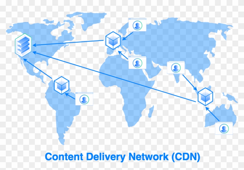 Content Delivery Network Diagram Silhouette Stencil World Map Outline Hd Png Download 914x631 987726 Pngfind